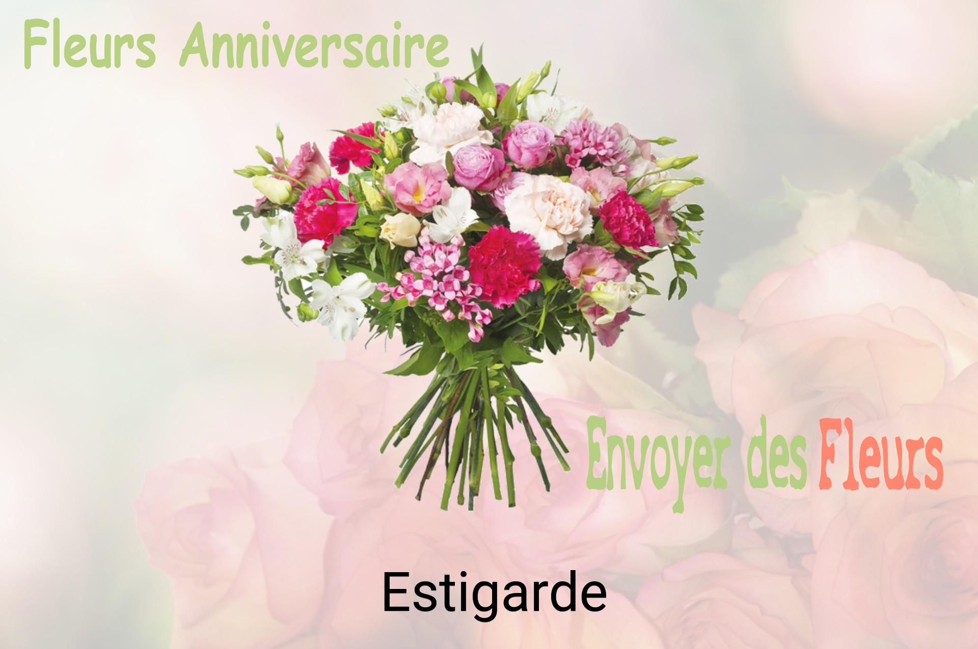 Bouquet de fleurs d’anniversaire livré à Estigarde